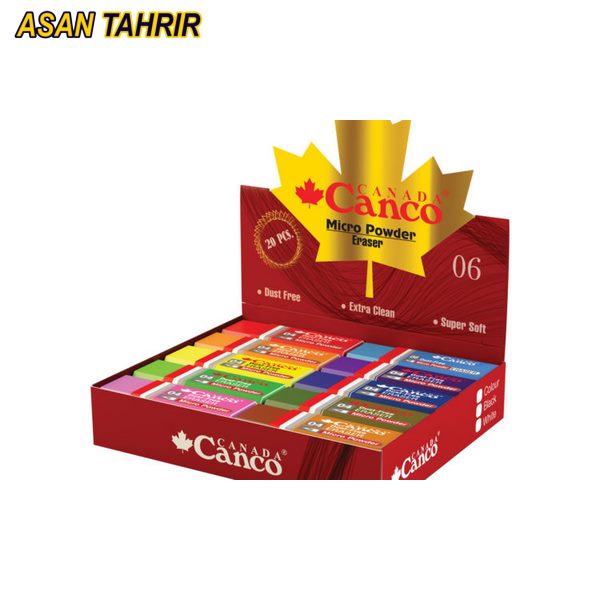 پاک کن میکرو پودر رنگی کوچک کنکو