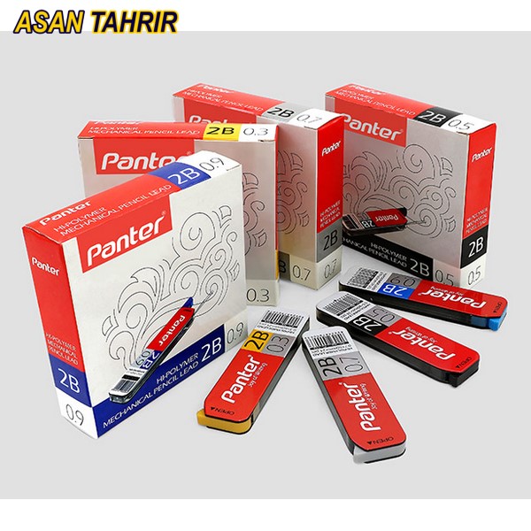 مغز مداد مکانیکی 60 میلی متر درجه 2B پنتر کد PL 105 – 106 – 108 – 107